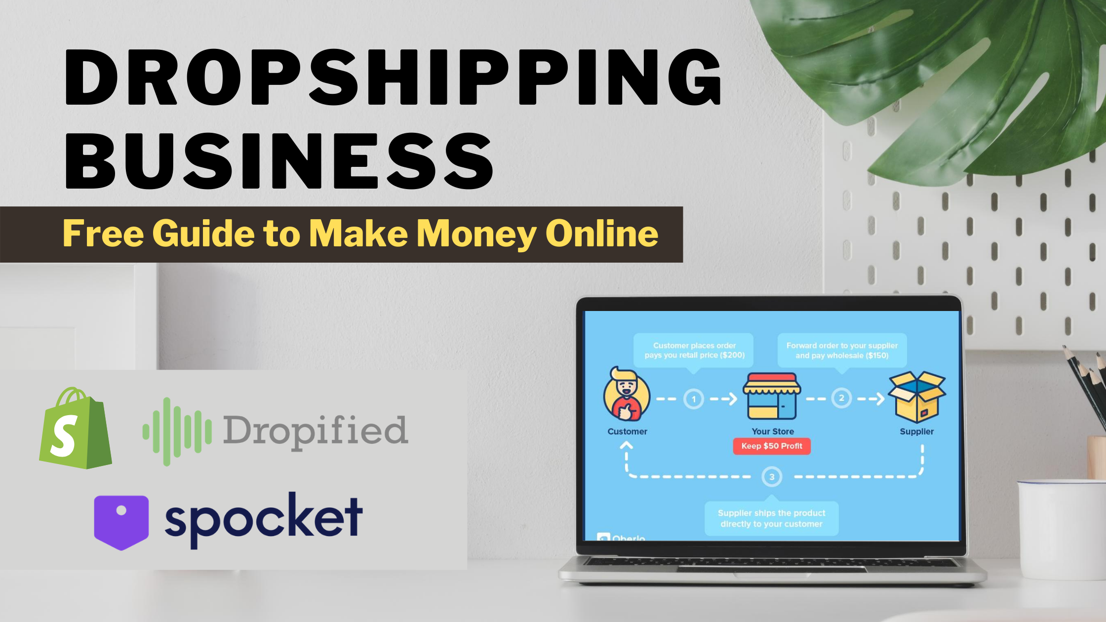 Dropshipping business - make money online