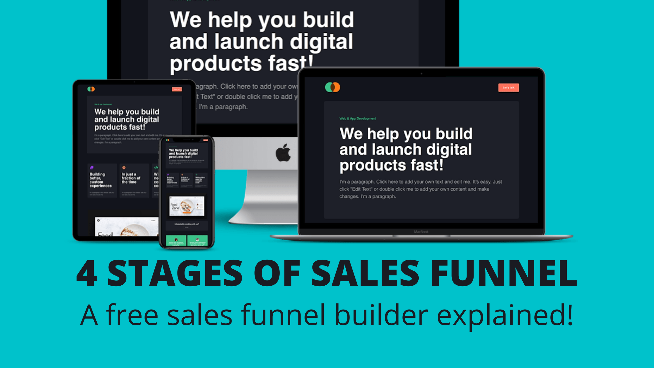 4 stages of slaes funnel